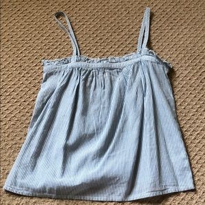 Madewell Seersucker Tank